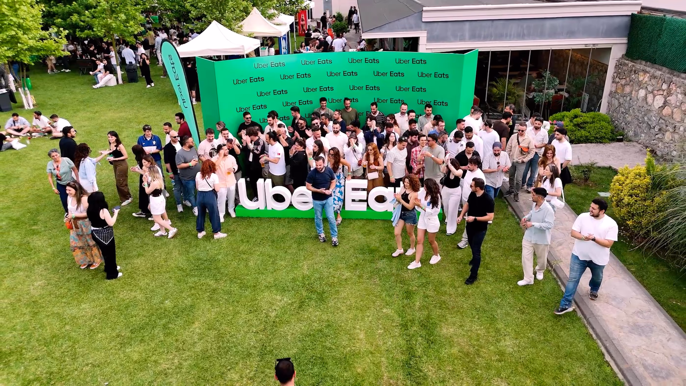 Uber Eats Yaza Merhaba Lansmanı — Kirala Bizden etkinlik referansı