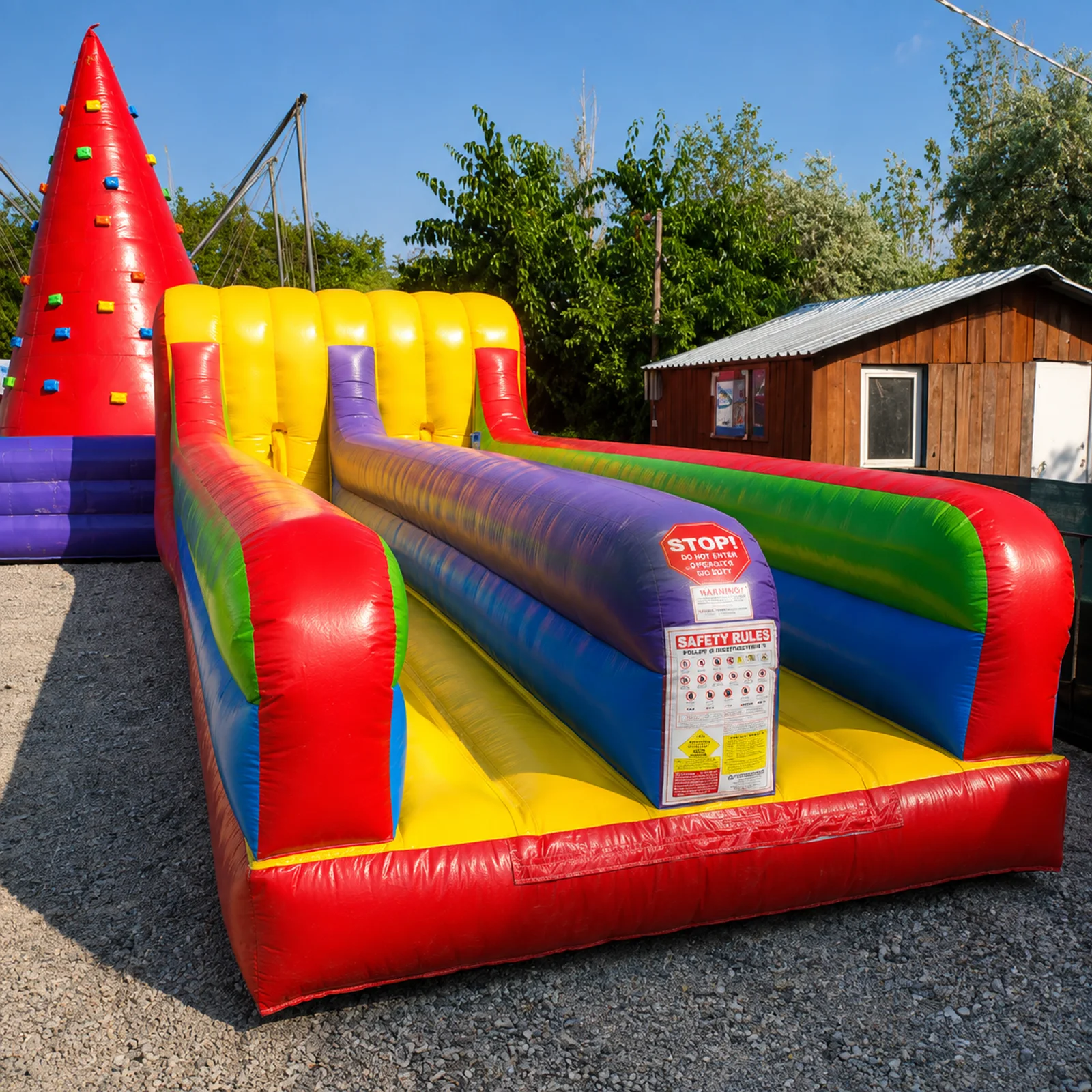 Kirala Bizden Bungee Run şişme oyun alanı kiralama
