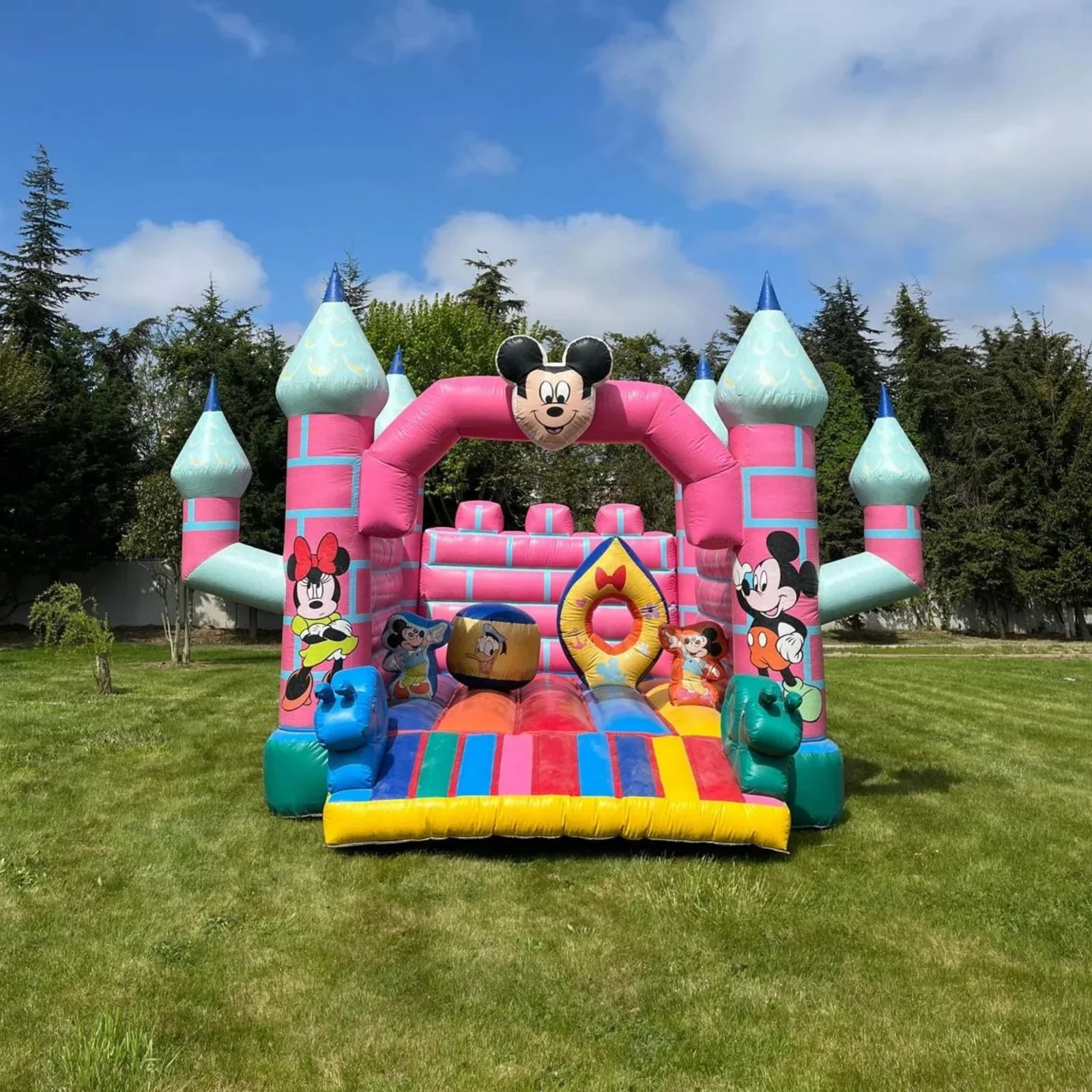 Kirala Bizden Mickey Mouse Zıp Zıp şişme oyun alanı kiralama