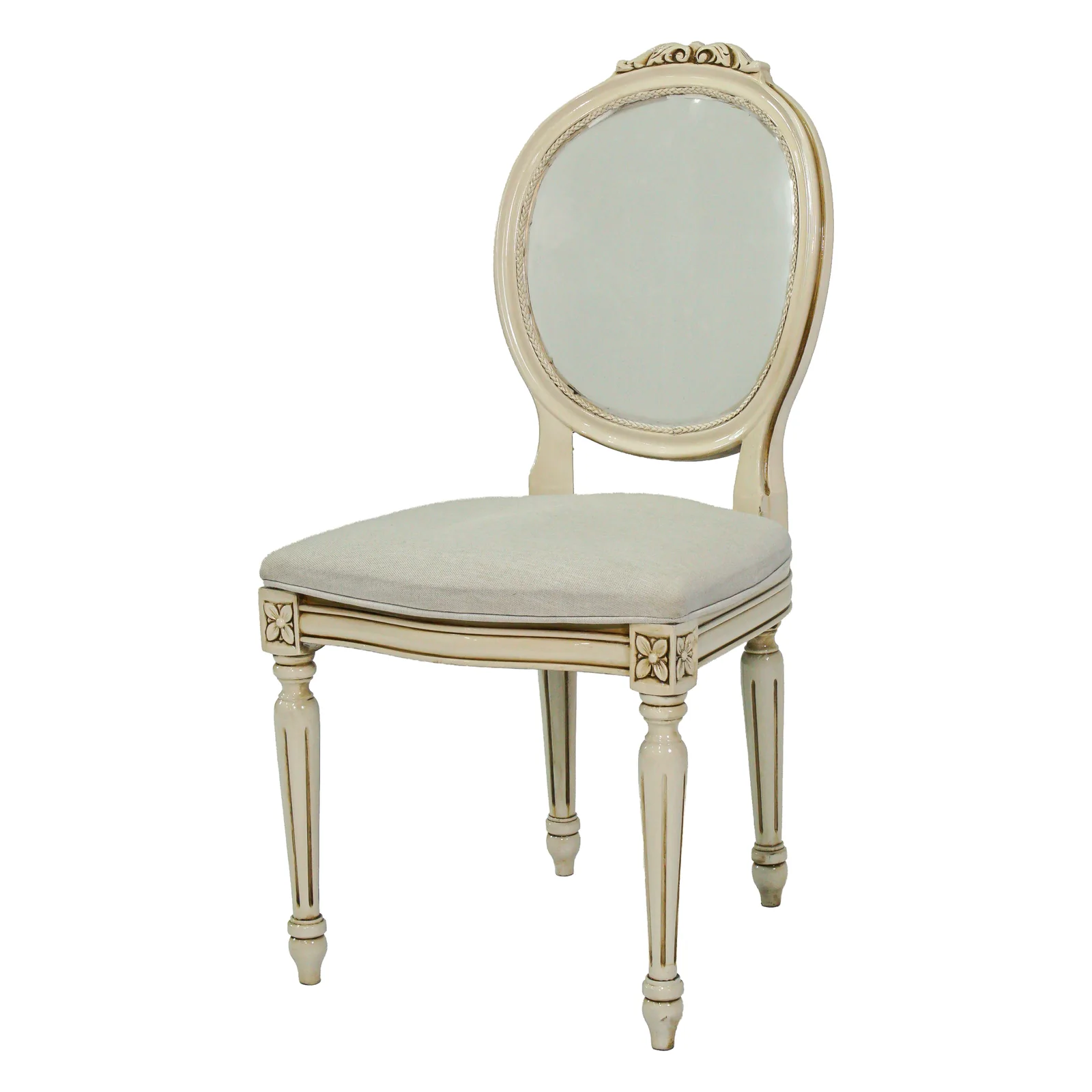 Louis XVI Madalyon Eskitme Sandalye kiralama